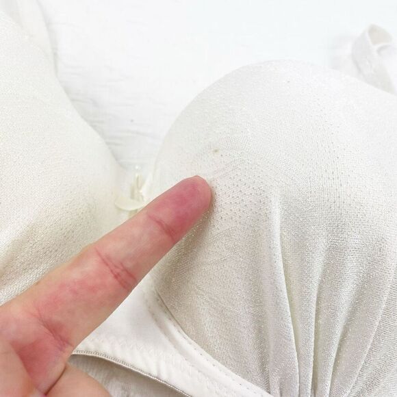 BUY 1 GET 1 FREE Chuns lingerie bra 34dd white bridal lightly padded mermaid - Picture 3 of 10